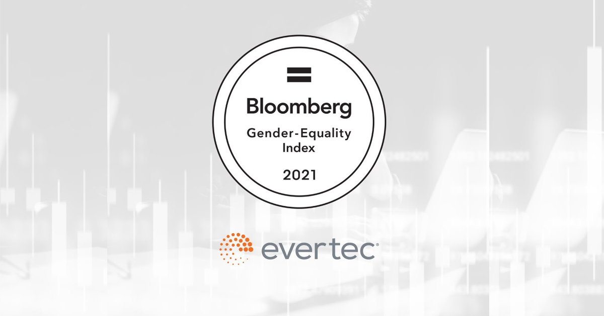 Evertec seleccionado en el Índice de Bloomberg de Igualdad de Género por tercer año consecutivo