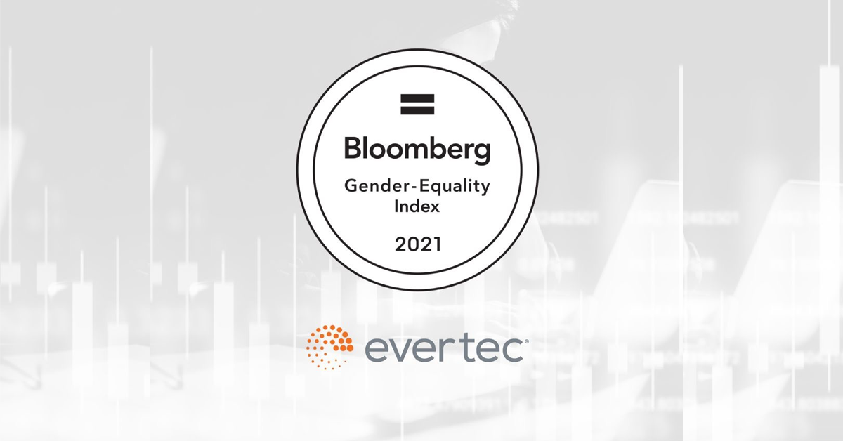 Evertec named to Bloomberg’s Gender-Equality Index for third consecutive year