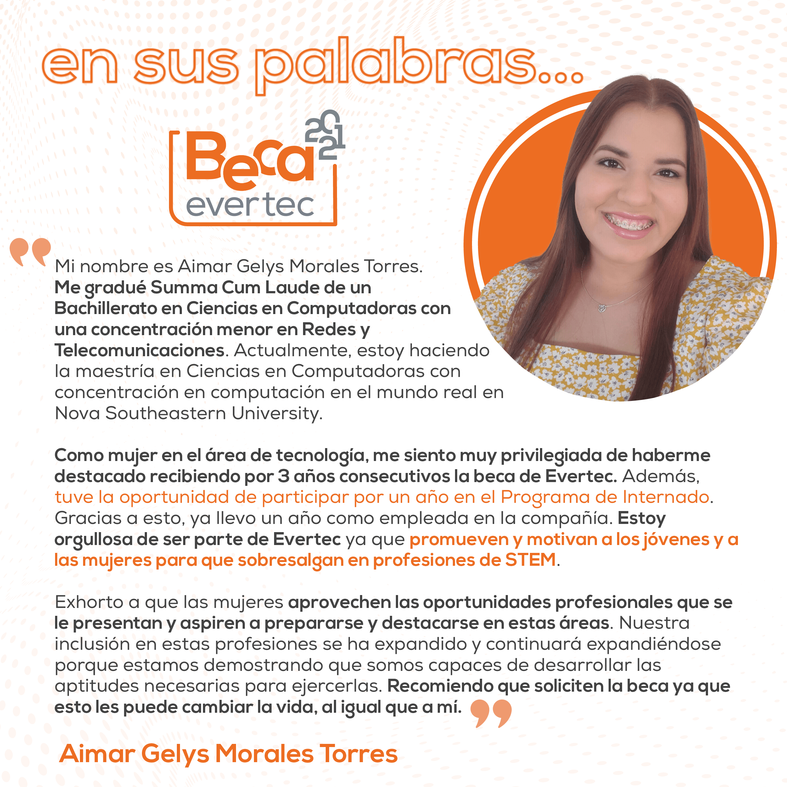 Pieza becas - testimonio Aimar Morales